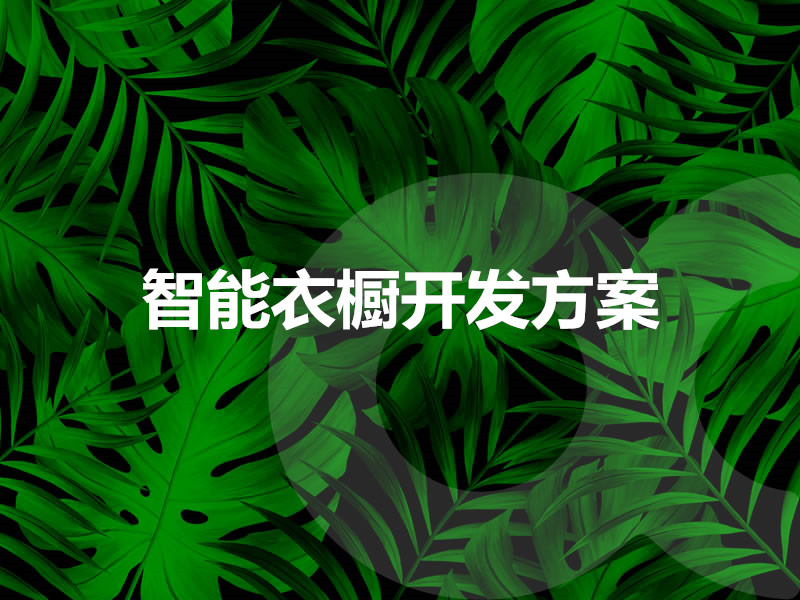 智能衣櫥開發(fā)方案